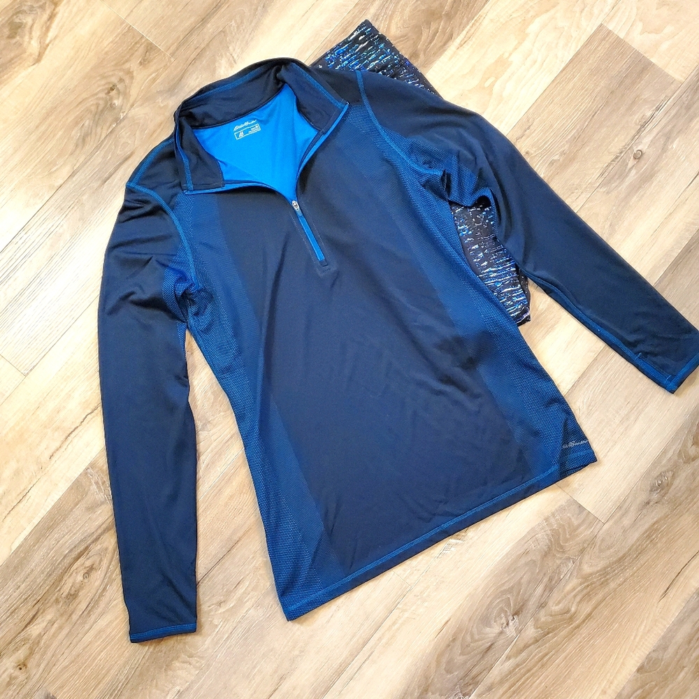 Eddie Bauer Free Heat Quarter Zip Top